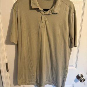 lululemon athletica Men's Beige Polo Shirt